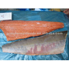 Frozen chum salmon fillet